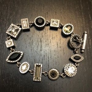 Patricia Locke Signed Bracelet Swarovski Crystals